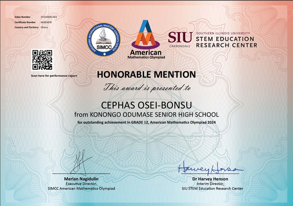 American Mathematics Olympiad 2023